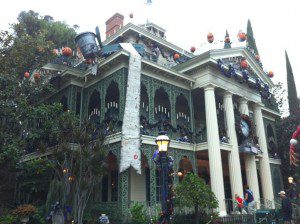 Disney's Haunted Mansion with the Jack Skellington Touch.
