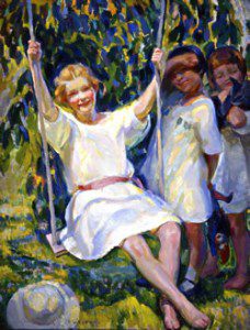 Edouard Vysekal Painting Joy 1917