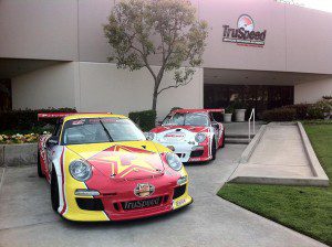 TruSpeed Porsche GT3 Privacy Star and Entrust Cars