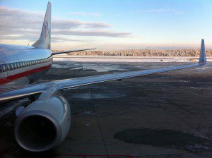 American Airlines 737 at RDU