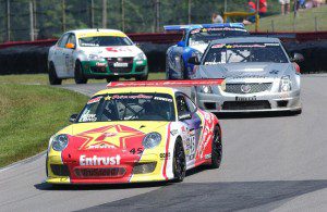 Patrick Long Leads the Pack TruSpeed Porsche #45