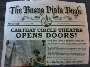 Newspaper returns to Disneyland Resort