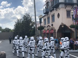 Stormtroopers leaving to test Gondolas?