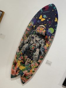 Up and Coming Surf Art Show Artist David Krovblit