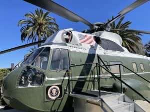 The Presidents Helicopter at the Richard Nixon Presidential Library
