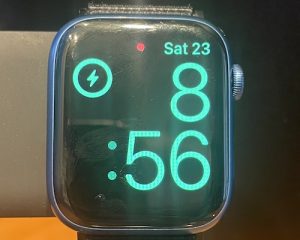 Apple Watch Fully Charged about to chime