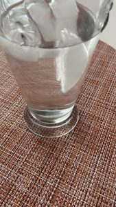 non-sparkling water from the lilium faucet.