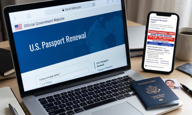 Passport fraud racket